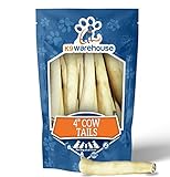 K9warehouse Natural Ox Tails - Best Dog Treats - Bulk Cow Tail Chews - Healthy and Tasty