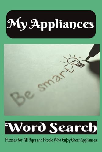 My Appliances Word Search Puzzle Book: Word Searches with Easy to...