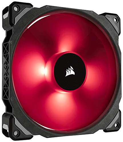 Corsair ML140 PRO RGB, Ventilateur 140mm Premium Magnetic Levitation RGB LED PWM - Pack individuel (400 RPM à 1 200 RPM, silencieux, hautes performances) Noir