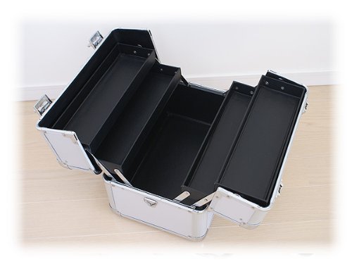 Amazon | ・アルミフレーム コスメケース メイクボックス コスメ