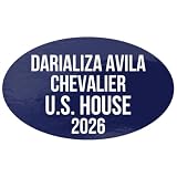 Darializa Avila Chevalier for Us House 2026 Sticker Car Bumper Elections Voting Race Vote