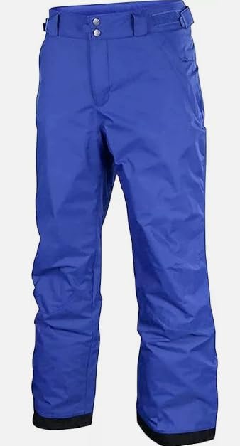 Columbia Men's Arctic Trip Omni-Tech Ski Snowboard Pants (Small, Bright Indigo)
