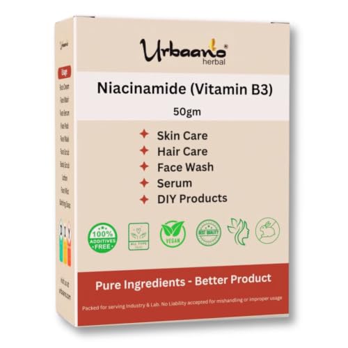 Image of Niacinamide Powder (Vitamin B3) For Making Soap, Cream, Serum & Skin Care (50gm)
