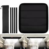 CashMuch Faltbarer Wohnmobil-Sonnenschutzvorhang, 41 x 41 cm, Verdunkelung, wasserdicht, isoliert, für Wohnmobile, Reise, Anhänger, Wohnmobile, mit Aufbewahrungstasche