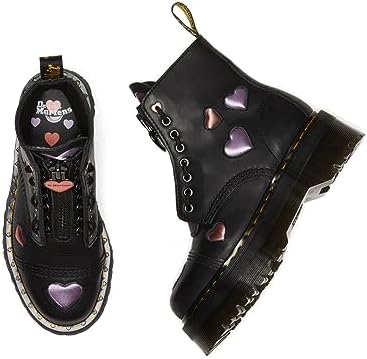 Dr. Martens damskie modne buty Sinclair Heart, Czarny, 37 EU