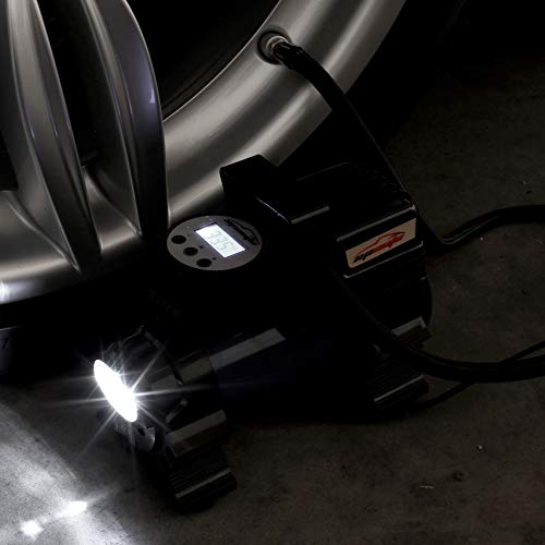Image of EPAuto 12V DC Portable Air Compressor Pump, Digital Tire Inflator