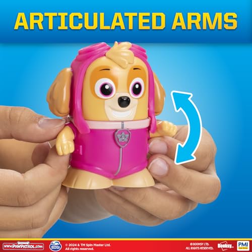 P.M.I. PAW Patrol 6-Pack Collectible Action Figures with Hidden Storybooks — Toys for Boys Girls Ages 3-8, Officially Licensed, Includes Chase, Marshall, Skye, Rubble, Rocky & Liberty - image 6