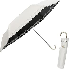 新品⭐️ 折りたたみ傘 レディース クリーム色 コンパクト 持ち運び用 楽天市場】【土日限定 最大42倍】 because 折りたたみ傘 軽量