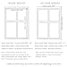 TWOPAGES Linen Roman Shades for Windows Custom Cordless Blinds for Indoor Windows,French Doors,Bedroom, Living Room, Bathroom(Burlywood Birch, Custom Made)