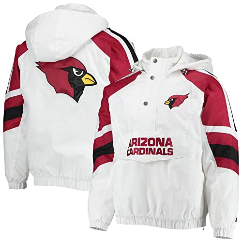 Amazon.com : STARTER Men's White/Cardinal Arizona Cardinals