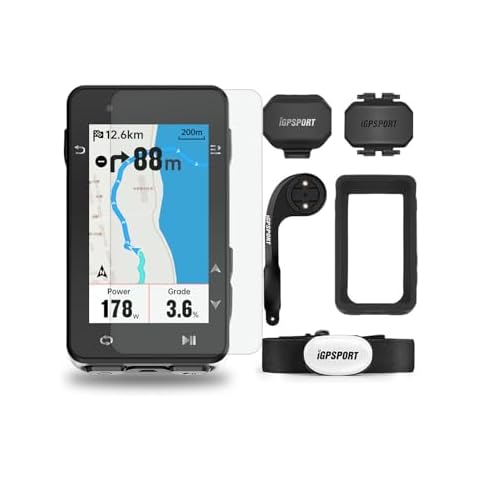 iGPSPORT iGS630 GPS Bike Computer, 2.8‘’ Map Navigation iClimb Training Function MTB Wireless Cycling Computer GPS Unit IPX7 Waterproof (iGS630 Set) Cover