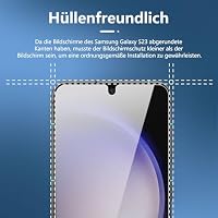 NEW'C Schutzfolie für Samsung Galaxy S23 für Panzerglas – Ansicht 9