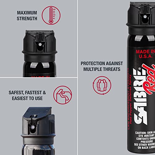 Image of SABRE Red Pepper Spray - Police Strength - Magnum 120 with F