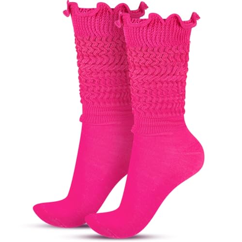Chaussettes souples à volants pour femmes : un confort absolu et un style plissé unique