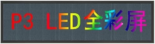 JvFbjLF LED Scrolling Sign Full Color LED Sign Outdoor Advertising Programmable Scrolling LED Display Led Floor Screen(80cm*22cm)