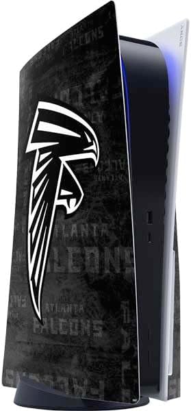 Skinit Decal Gaming Skin Compatible with PS5 Console - Officially Licensed NFL Atlanta Falcons Design