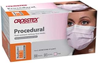 Crosstex International GCPPK Crosstex Procedure Earloop Pink 50/Bx