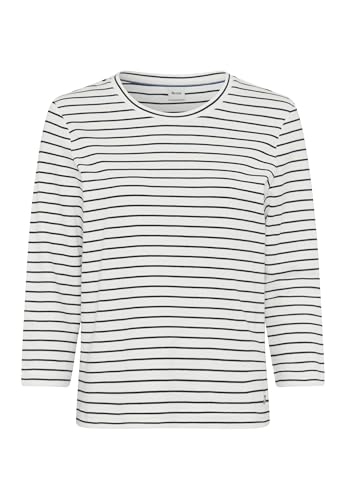 T-Shirt Femme BRAX Style CIRA à Rayures Interlock Jersey Manches 3/4