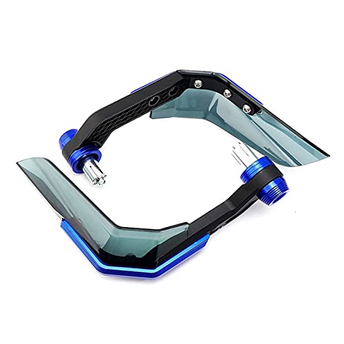 Moto Coupe-Vent Garde-Main pour Suzuki pour GSF 250 600 600S 650 650S 650N 1200 1250 Moto Garde-Main Protecteur Pare-Brise pour Bandit 650S protège-Mains Moto (Couleur : Bleu)