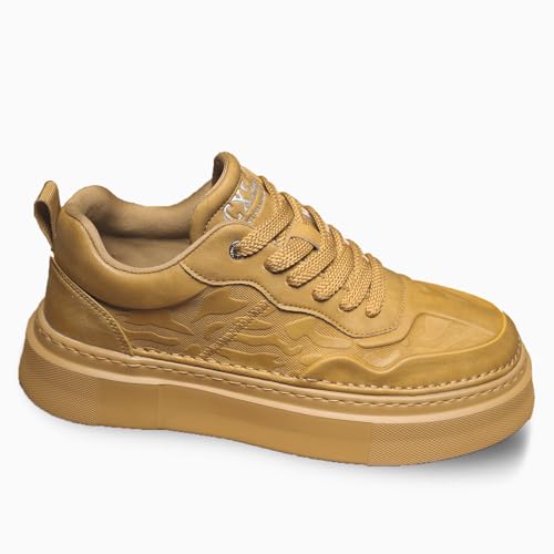 YCMM Lace Up Platform Sneakers for Men Women Lightweight Comfortable Casual Fashion Sneaker Walking Shoes2