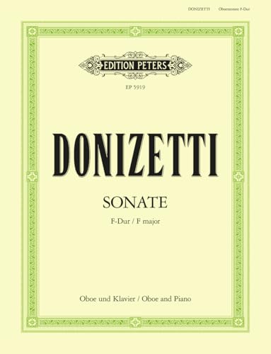 Oboe Sonata in F (Edition Peters)