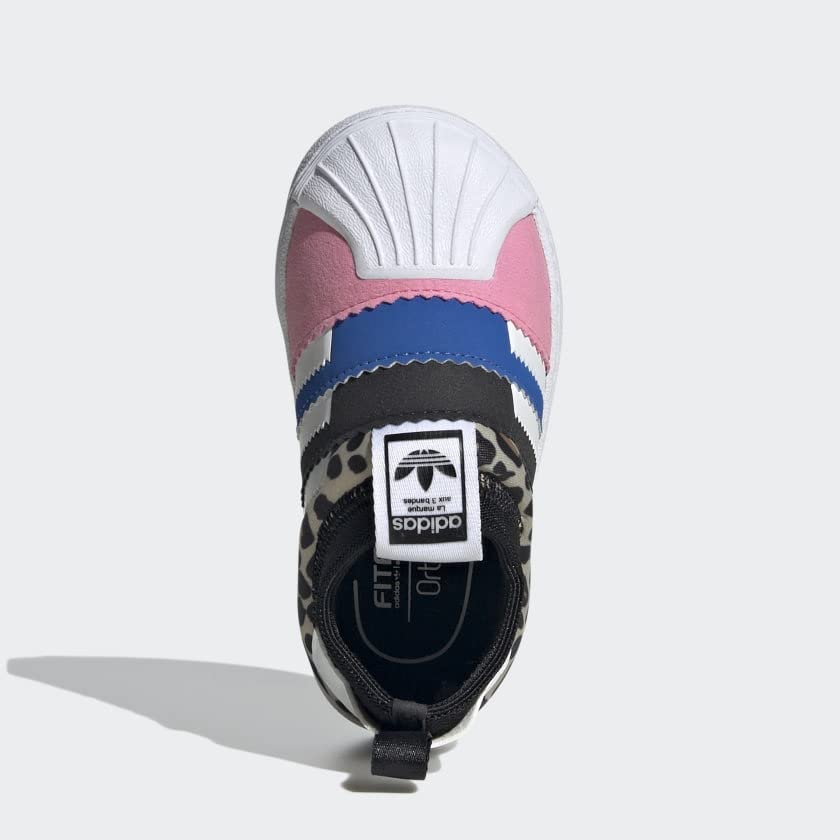 adidas Superstar 360 2.0 Twist Shoes Kids', Black, Size 7.5K2