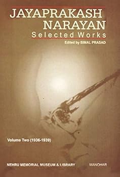 Hardcover Jayaprakash Narayan Selected Works Vol. 2: (1936-1939) Book