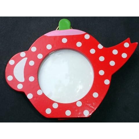 Gisela Graham Red Polka Dot Mini Photo Frame Cover
