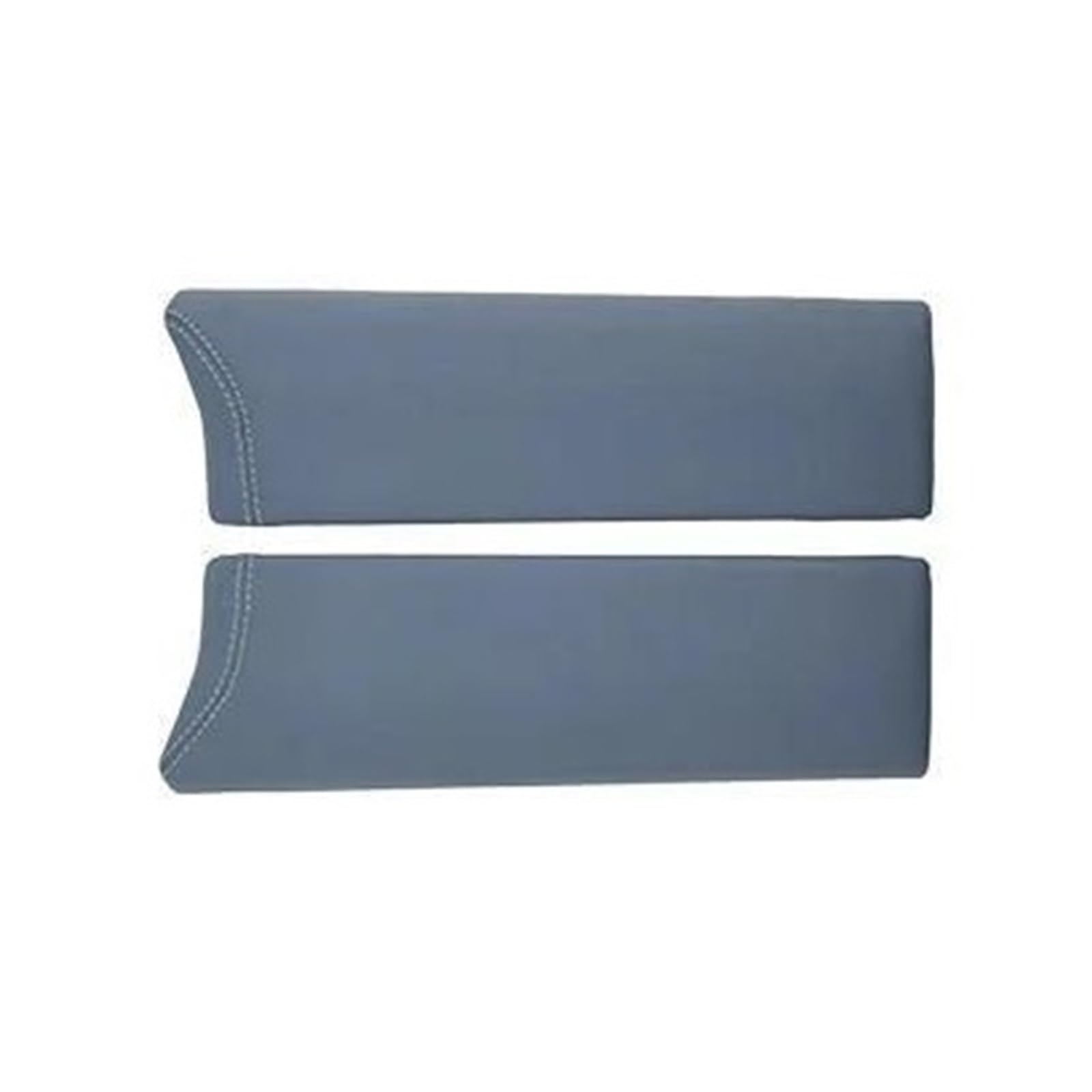Fcaopcwama Blue For Bmw 5 Series I5 G60 2024-2025 Car Armrest Box Cover Plate Carbon Fiber Pattern Decorative Abs Leather Car Armrest Storage Box