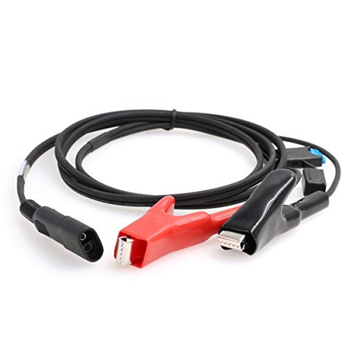 Câble d'alimentation A00400 avec pinces crocodile pour GPS Leica Topcon Geomax