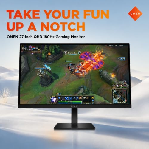 Image of OMEN 27 inch QHD 180Hz Gaming Monitor - OMEN 27q G2