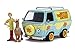 Jada-253255024 Furgoneta Escala 1:24 con Figuras: Scooby Doo y Shaggy Mistery Machine, Multicolor (253255024)