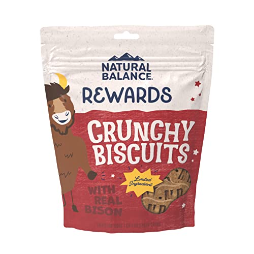 Natural Balance Limited Ingredient Rewards Crunchy Biscuits, Grain-Free Dog Treats For Adult Dogs Of All Breeds, Sweet Potato & Bison Recipe, 14 Ounce (Pack Of 1) #TOP15