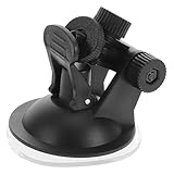 Langlebig: die kamera-saugnapfhalterung besteht aus robustem kunststoff und metallmaterialien, die haltbarkeit und langlebigkeit auch bei häufigem gebrauch gewährleisten. auto-saugnapf-kugelkopf, saugnapf-armaturenbrett-kamerahalterung