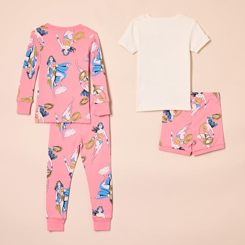 Image of Amazon Essentials Babies, Toddlers and Boys' Snug-Fit Cotton Pajama Set, Multipacks