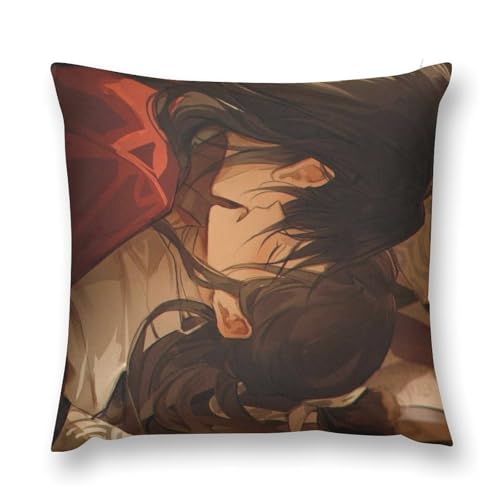 天官賜福 (57) 枕カバー ぬいぐるみ枕カバー 枕 お昼寝枕 アニメグッズ 部屋飾り スクエア枕 隠しファスナー シンプルで柔らかい 抗菌防臭 四季寝具 可愛くておしゃれ 16 "x16 "