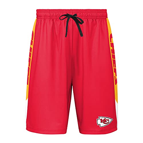 Image of FOCO NFL Mens NFL Team Logo Side Stripe Training Shorts