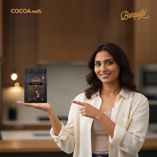 Image of Barquillo Premium Dark Coffee Cream Filled Wafer Rolls - 5 Pcs (100 gm) | 72% Cocoa| Dubai couverture taste | Crunchy & Delicious Chocolate Treat for Gifting, Festive & Celebrations