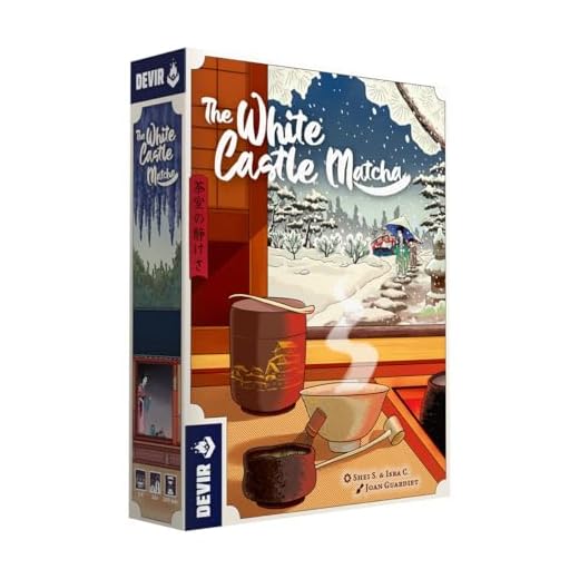 The White Castle - Gioco di strategia di espansione Matcha – configurazione variabile, posizionamento del lavoratore, tempo di gioco di 60 minuti per 1-4 giocatori, a partire dai 12 anni