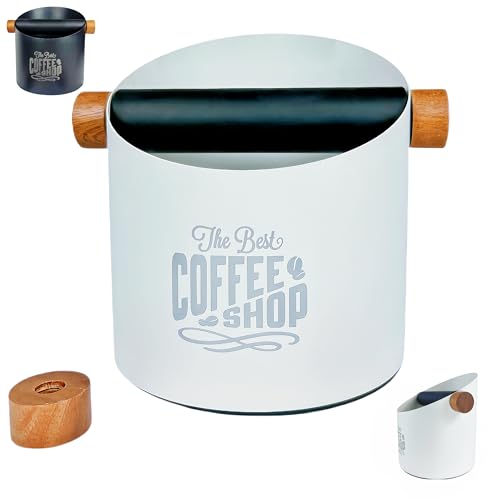 Aesthetics Espresso Tamper Station | Fits For 51-54mm Tampers & Distributors | Coffee Table Decor | With A Brush Gift | Wooden Expresso Portafilter | Compatible Knock Box Is Available In Store