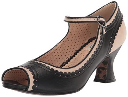 Escarpins Bettie Page Lydia aux finitions haute couture rétro