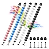 【Stylus Pen for Touch Screen】The touch screen stylus pen is made of lightweight alloy, comfortable in hand, sturdy, durable and anti-aging. No need of Bluetooth connection or charging, just pick up the stylus, use it wherever and whenever you want 【2...