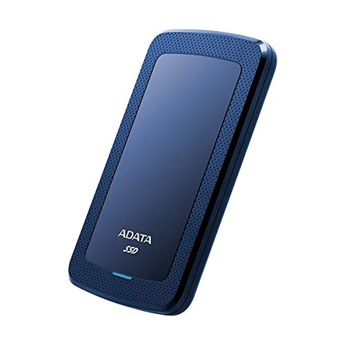 A-DATA USB3.1対応ポータブルSSD 240GB ブルー ASV300-240GC31-CBL 1台