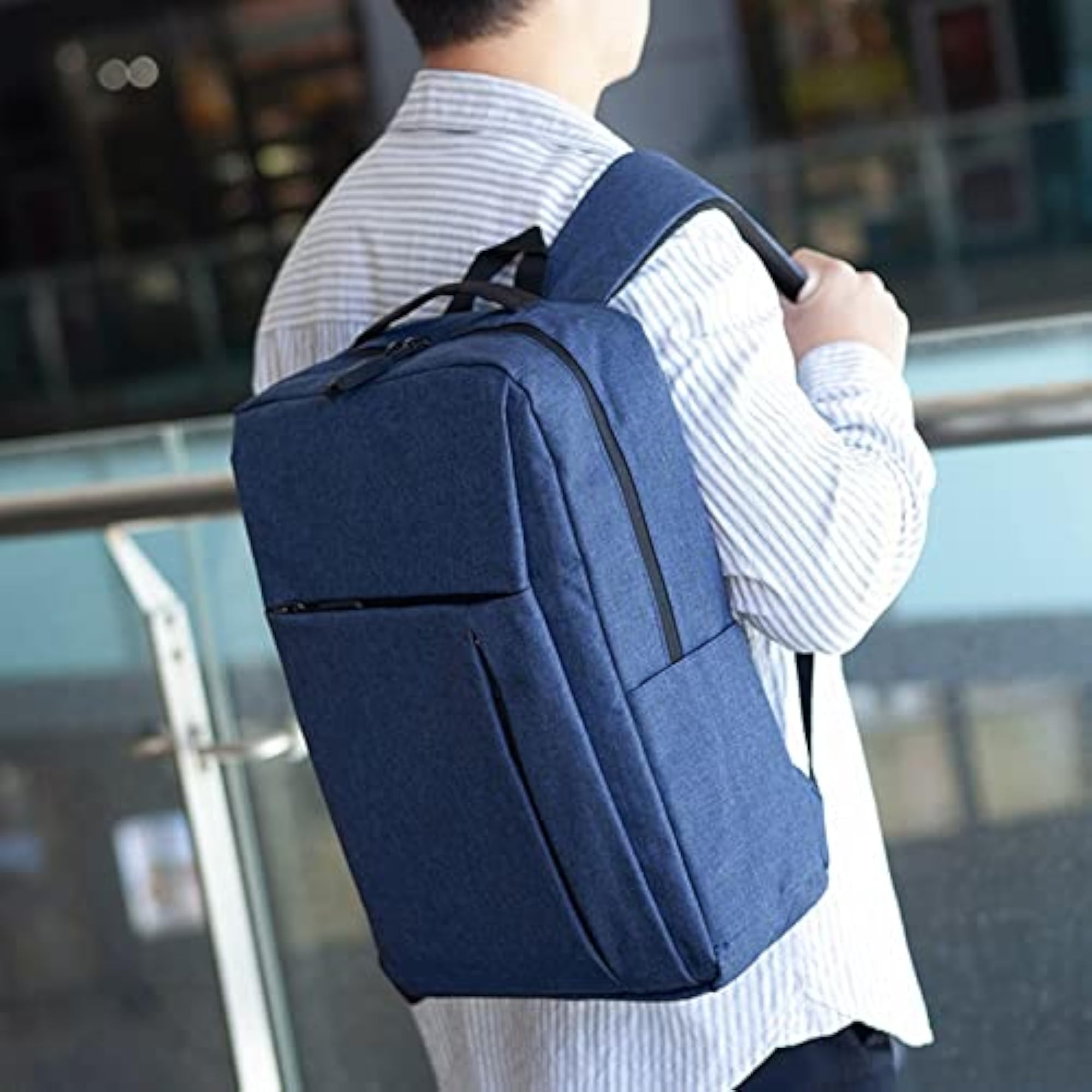 Men's Business Charging Laptop Backpack, Waterproof Design