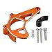 Produktbild Anhui-dsb. Fallschoner Front Kettenrad Abdeckung Aluminium für KTM 690 Enduro R & SMC R 09-21 690 SMC R 2019-2021 (Color : Orange)