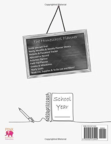 The Homeschool Planner: The Essential Homeschool Classroom Planner – Year, Month and Weekly Homeschool Lesson Planner Book for Multiple Kids! image 2