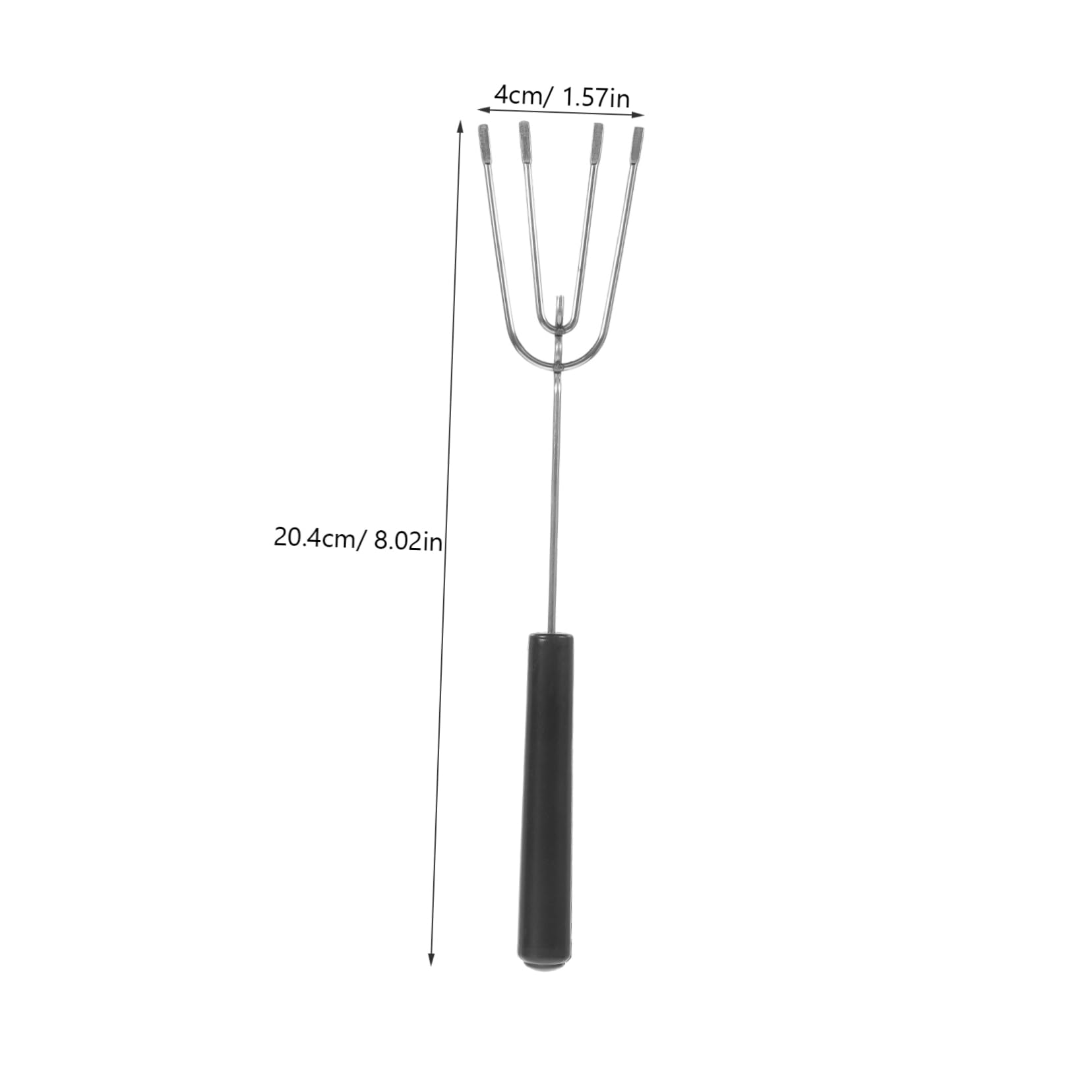 STOBAZA Fondue Dipping Fork Set 5pcs Chocolate Sauce Dipping Tools Professional Cake Decorative Forks Hotel Catering Supplies