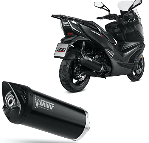 Escape Mivv Mover Inox Negro Silenciador Kymco Xciting 400i S 2019 2020