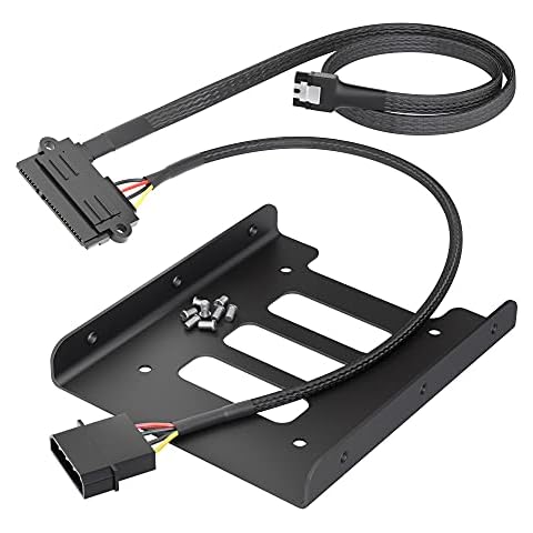 KabelDirekt Cadre de Montage SSD/HDD Cover