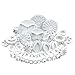 Auped 10 set di 33 stampini per fondente Decorazione Della Torta Formine per il fai da te, foglie per torte Decorating Fondant Per Decorare Torte, Fondente, Biscotti Sciroppo, Zucchero Di Mandorle